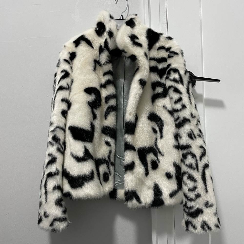 Shrimps faux fur coat. Brand new